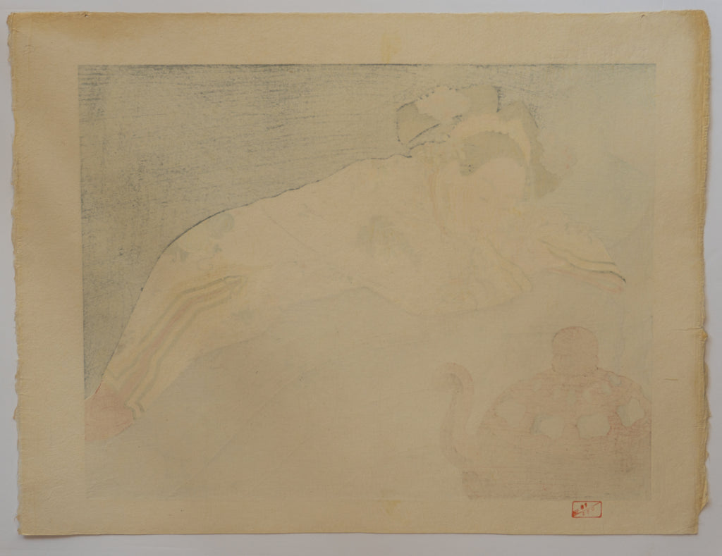 Fumées de Santal, Manchoukuo – Paul Jacoulet